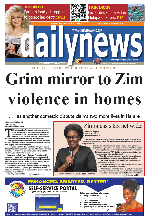 Thursday 10 September 2026